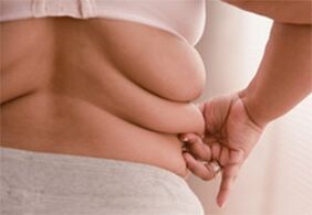 قابلة للطي الدهون على الجانبين